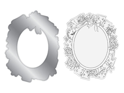 Tales of Wonderland - Wonderland Frame Stamp & Metal Die Set