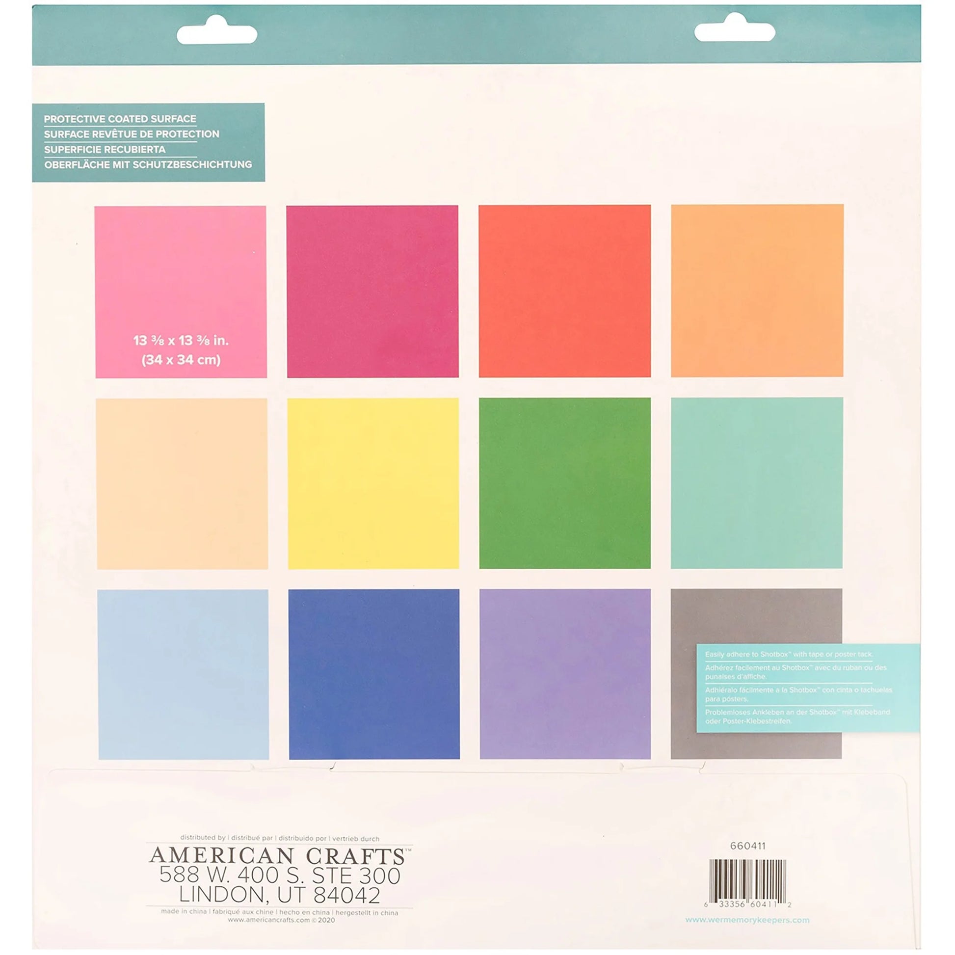 Shotbox Background 12/Sheets-Color