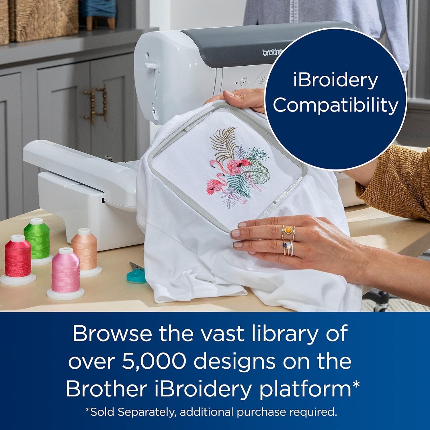 Brother SE2000 Computerized Sewing and Embroidery Machine