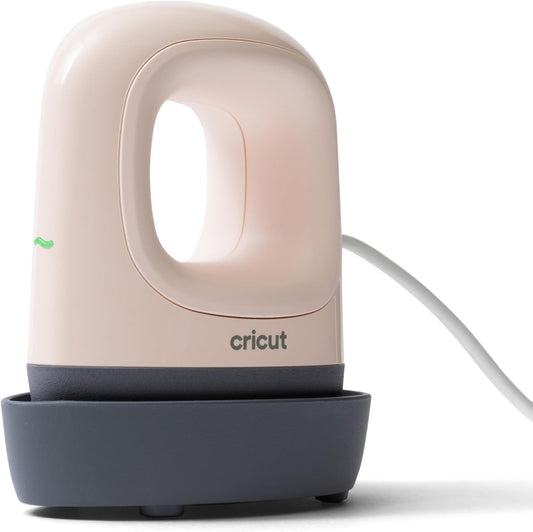 Cricut Easypress Mini™ LT - Blush Pink - Mini Heat Press | Pressing Shoes, Baby Clothes, T-Shirts, & More - Easy to Use with a Single Setting - Precision Tip - Portable Mini Iron