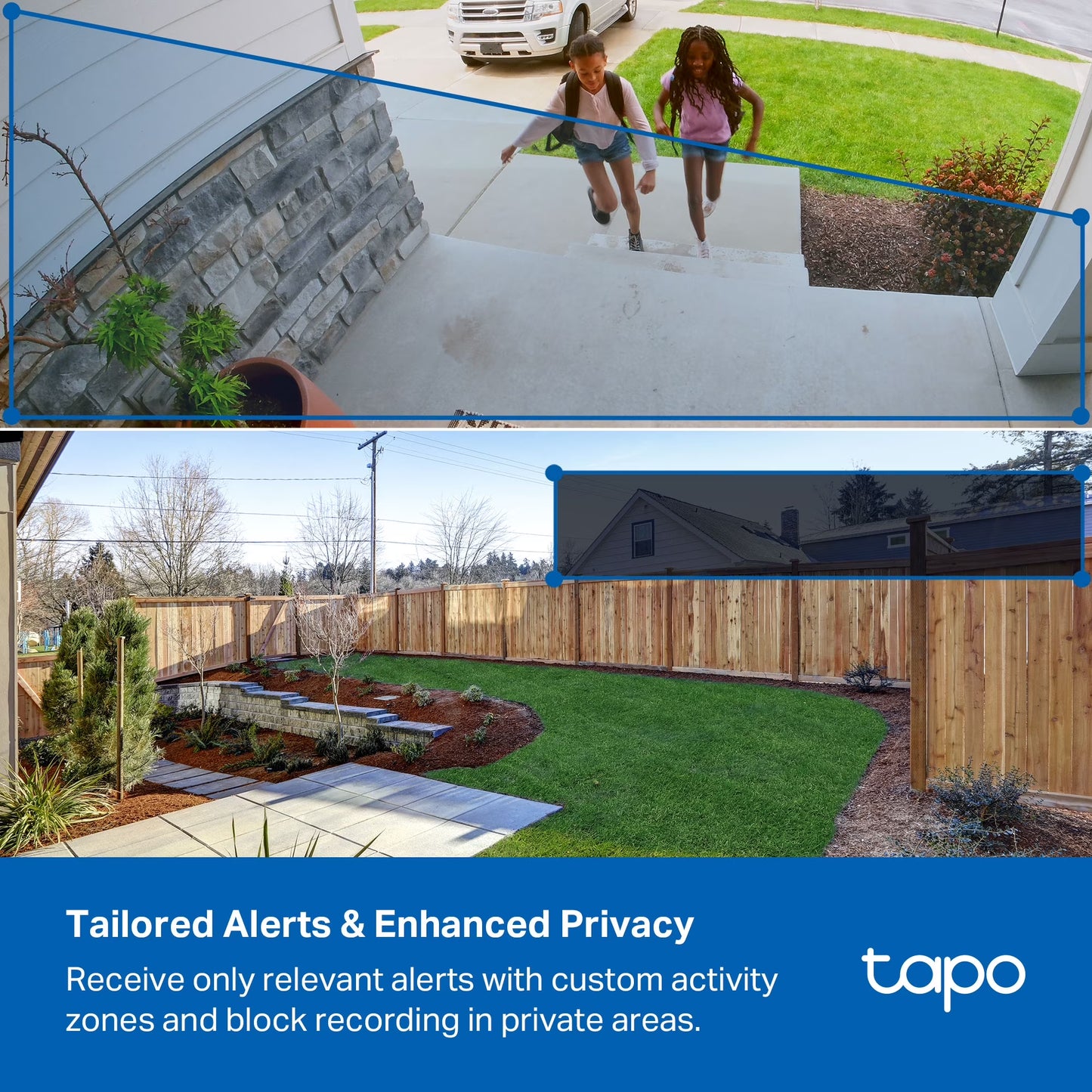 Tapo TCW61 Indoor/Outdoor HD Security Camera with Color Night Vision, Free Smart AI Detection, No Subscription Needed, 2-Way Audio, Local Storage, Alexa & Google Home Compatible