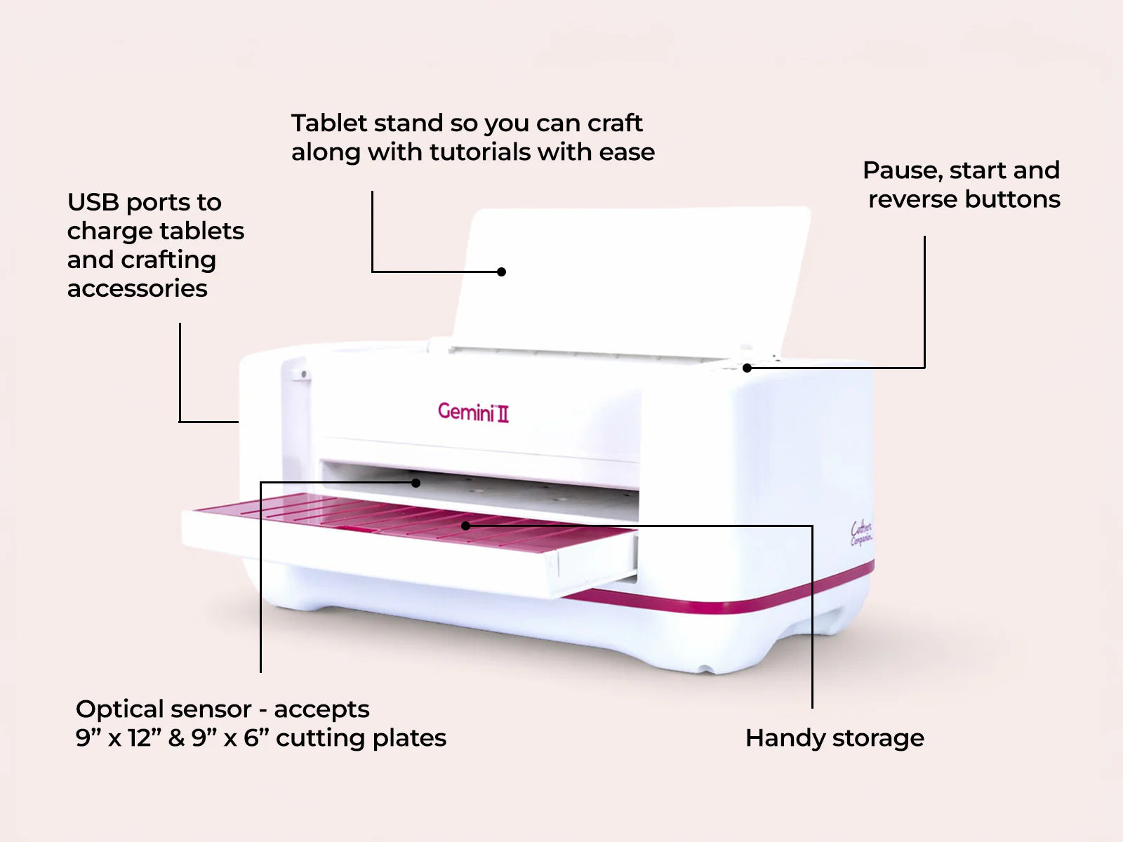 Gemini II Die Cutting and Embossing Machine (North American Version)