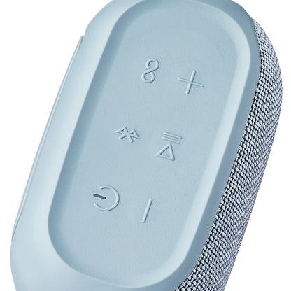 Small Rugged Speaker with Bluetooth Wireless Technology, Blue