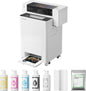 Apparel Printer Bundle with Shaker Oven, 14'' A3 DTF Printer T-Shirt Printing, One-Click Print-To-Bake, High-Speed with Dual I1600 Printheads, Multi-Fabric Compatible, 24/7 Auto-Maintenance