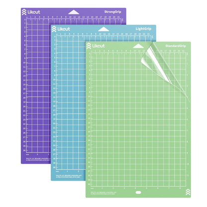 Portable Vinyl Cutter S41 with 8.5" X 12" Cutting Mats (Standardgrip, Lightgrip, Stronggrip 3 Mats) for Craft DIY Paper, Vinyl, Cardstock, Craft