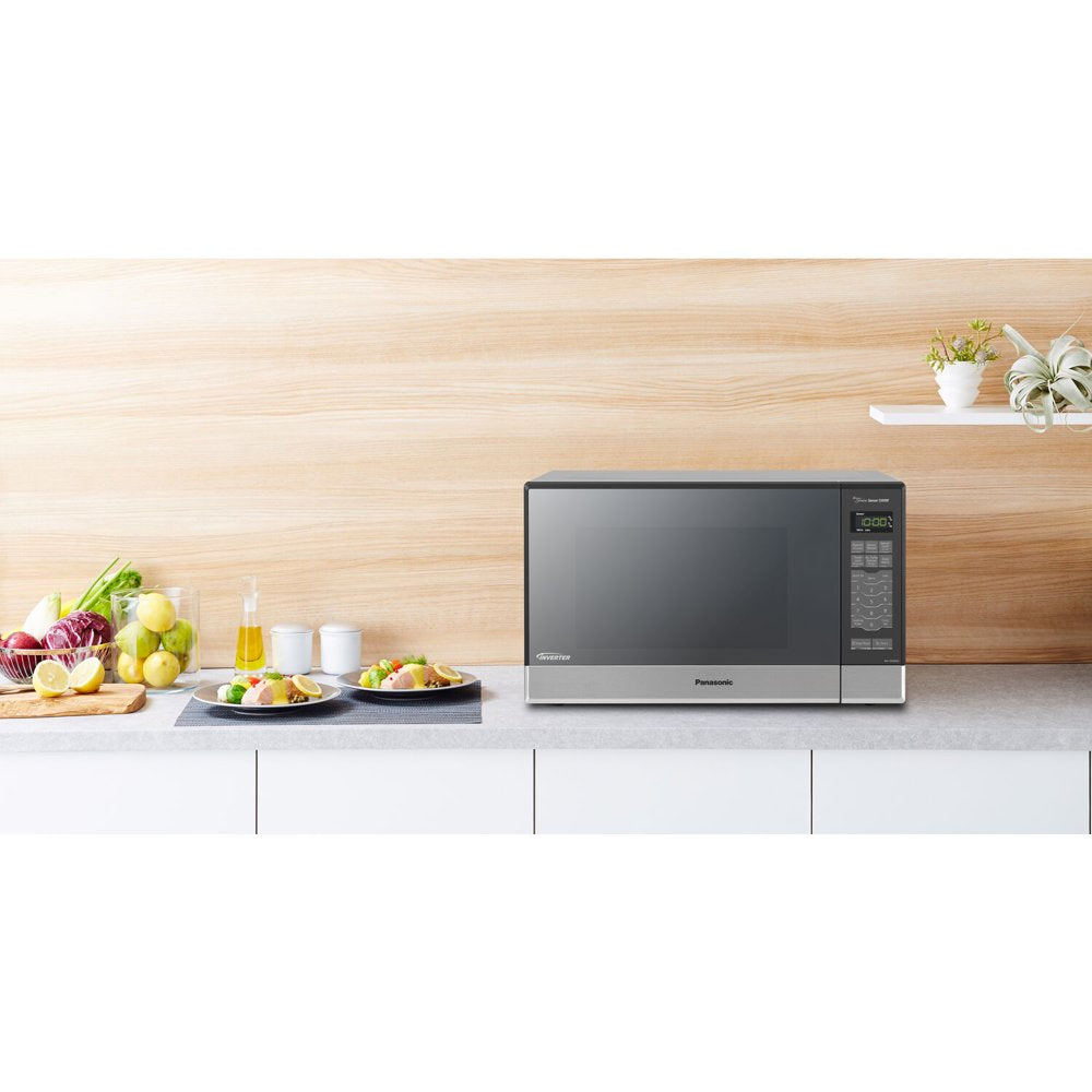 1.2 Cu. Ft. Countertop / Built-In Microwave Oven, 1200W Inverter Power and Genius Sensor, New