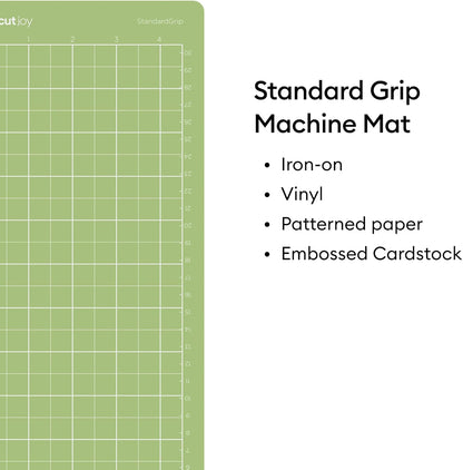 Cricut Standardgrip Cutting Mat Pack (5 Count, 4.5In X 12In) - for Joy Machine