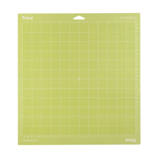 Cricut Standardgrip Machine Mat, 12 in X 12 in (2 Ct), Green, , NA