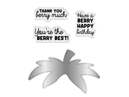 Crafter’S Companion Stamp, Die and Template - the Berry Best