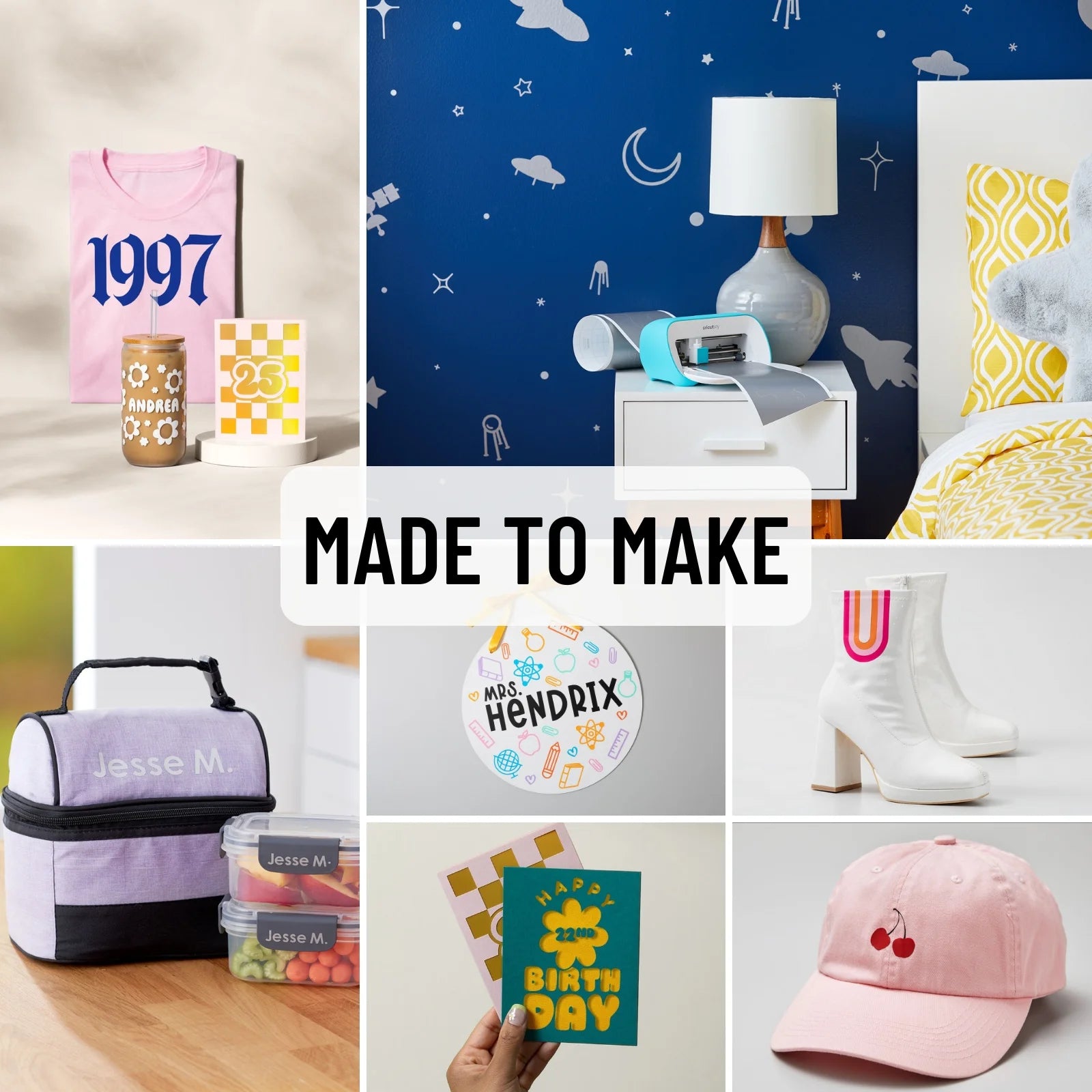 Cricut Ultimate All-In-One Vinyl Rolls, Materials and Accessories Bundle for Cricut Joy Die-Cut Machines