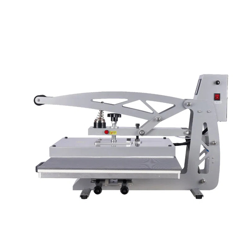 24X16 Inch Auto-Open Dual Platen Heat Press Machine, 110V 2000W - Digital Control for Professional T-Shirt & Fabric Printing