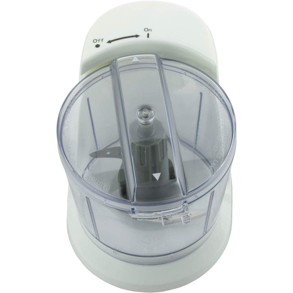 100-Watt 1.5 Cup Mini Food Chopper - White