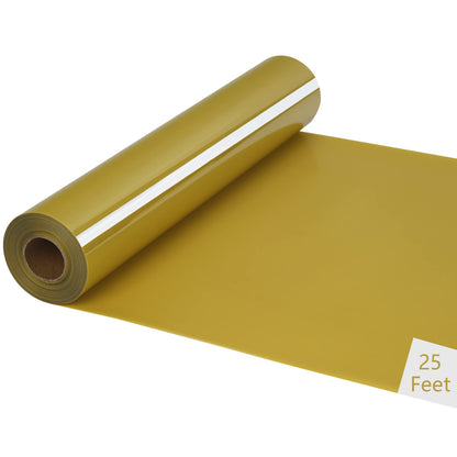HTV Iron on Vinyl 12Inch by 25ft Roll Heat Transfer Vinyl for T-Shirt HTV Vinyl Rolls for All Cutter Machine - Easy to Cut & Weed for Heat Transfer Design