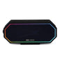 Hydra Blast 2.0 LED Lighting Floatable Waterproof Wireless Magnetic Bluetooth Portable Speaker, Black, IMW1302