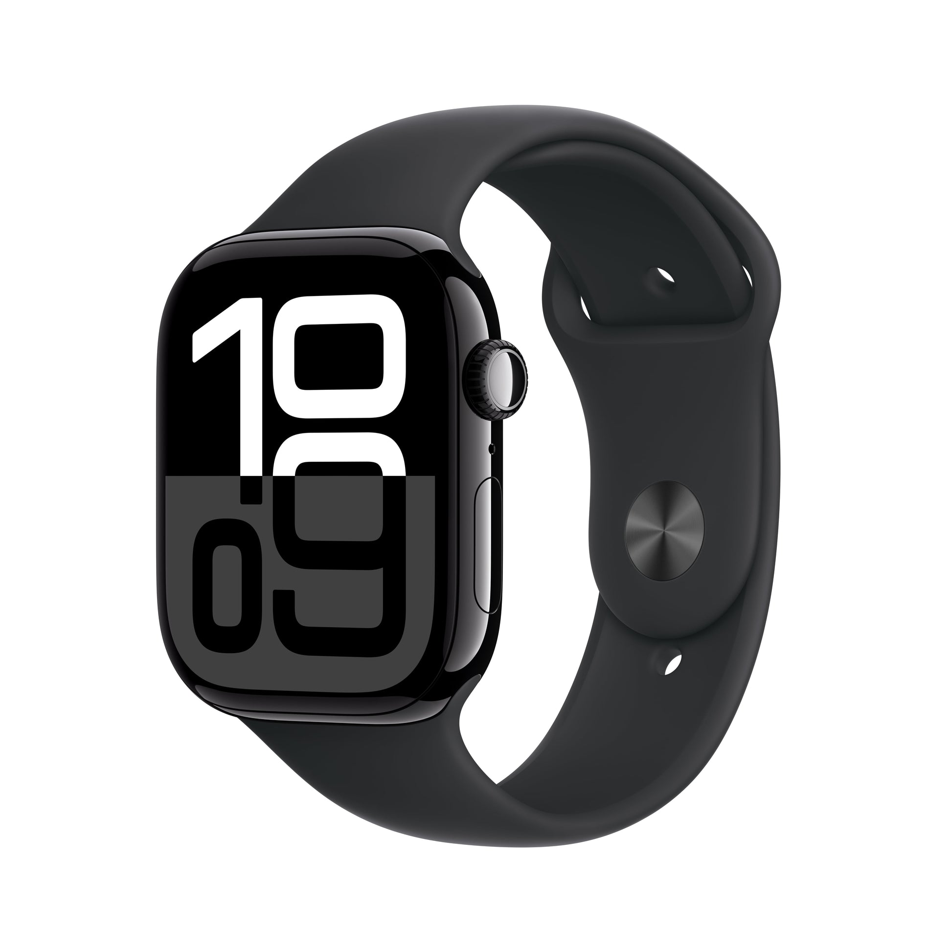 Watch Series 10 GPS 46Mm Jet Black Aluminum Case with Black Sport Band - S/M