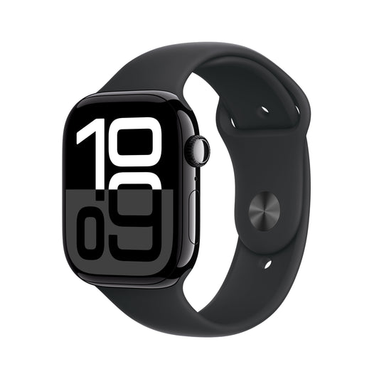 Watch Series 10 GPS 46Mm Jet Black Aluminum Case with Black Sport Band - S/M