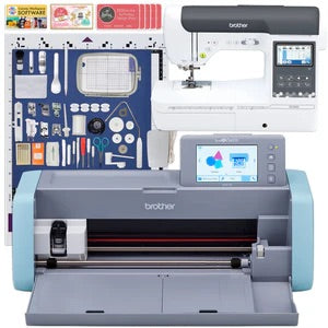 Brother ScanNCut SDX125e Cutting Machine with SE2000 Sewing & Embroidery Machine