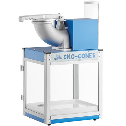 Carnival King Royalty Series SCM350R Reinforced Cabinet Sno-Cone Machine with Cup Dispenser