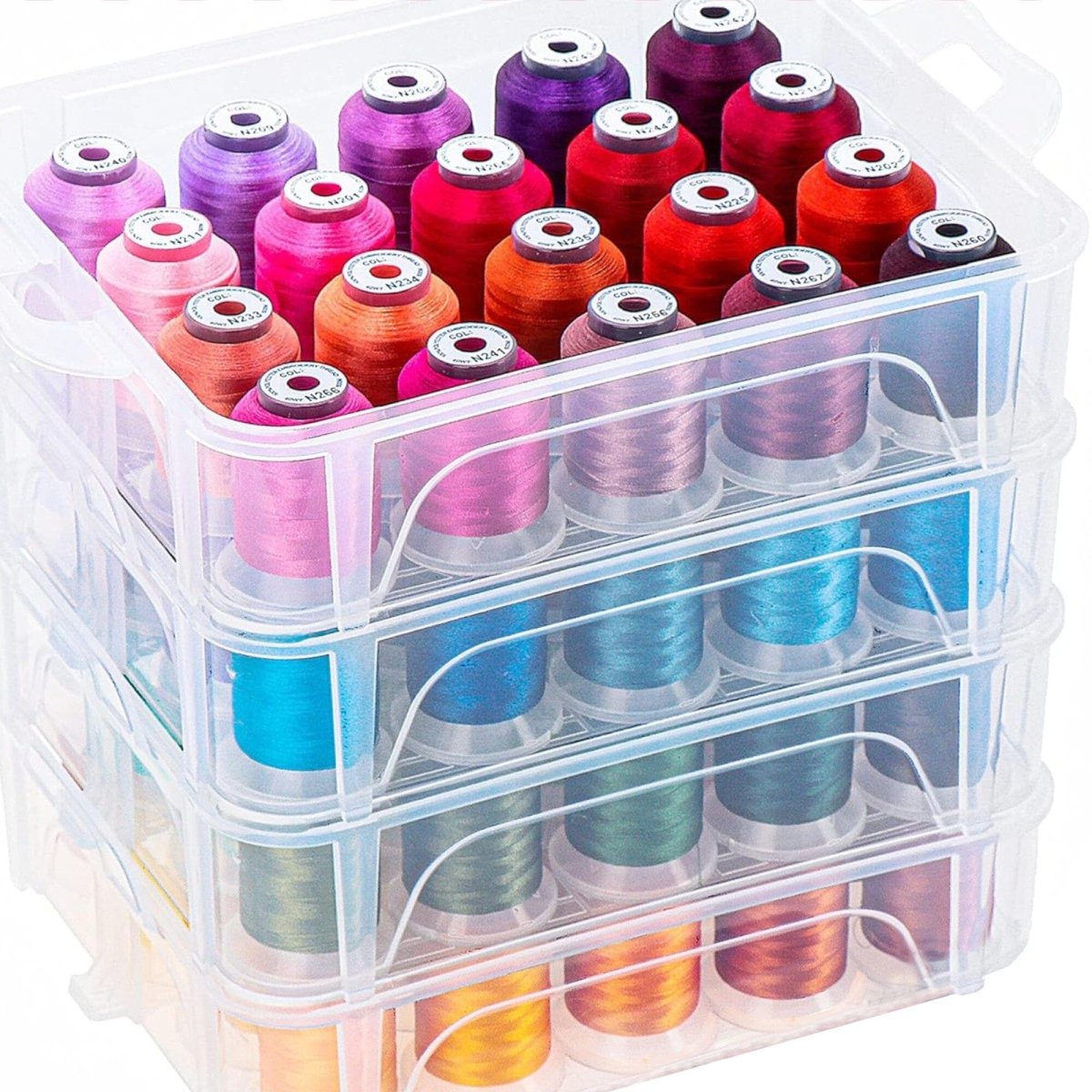 Deluxe Sewing & Embroidery Accessory Kit - 123 Spools