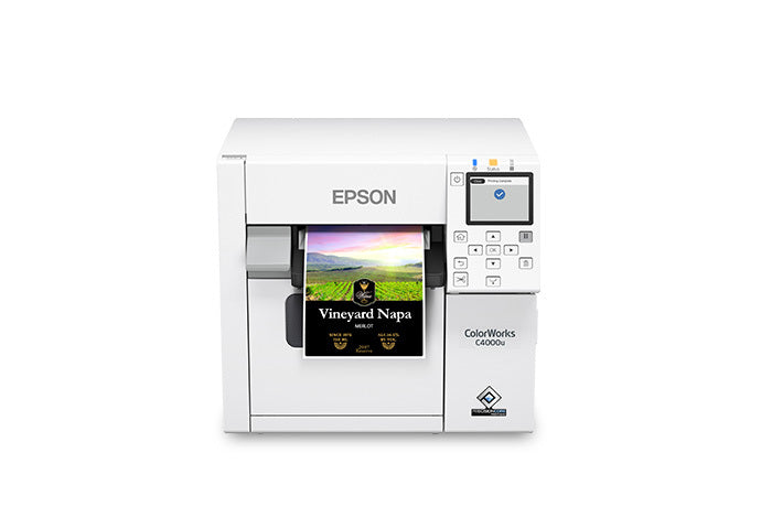 Epson ColorWorks CW-C4000 Color Inkjet Label Printer (Gloss)