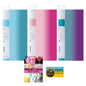 Cricut Color Changing Permanent Vinyl Rolls (Pink, Blue, Purple) Bundle