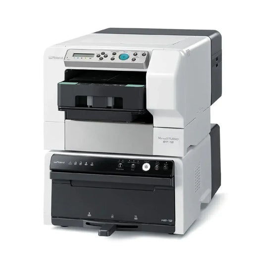 Roland Versa Studio BT-12 Direct to Garment Printer and HB-12 DTG Finisher +ink