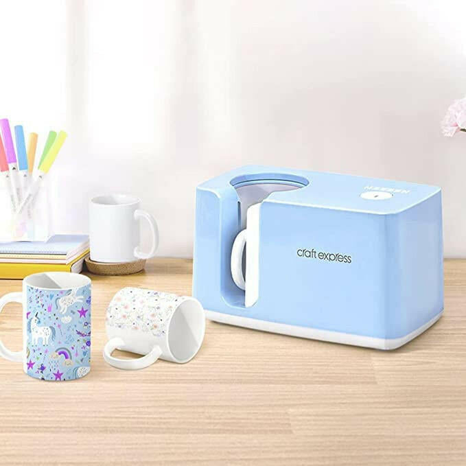 CRAFT EXPRESS AUTOMATIC MUG PRESS – PACIFIC BLUE FOR 11OZ & 15OZ MUGS