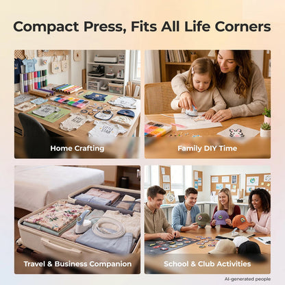 HTVRONT H2 Mini Heat Press