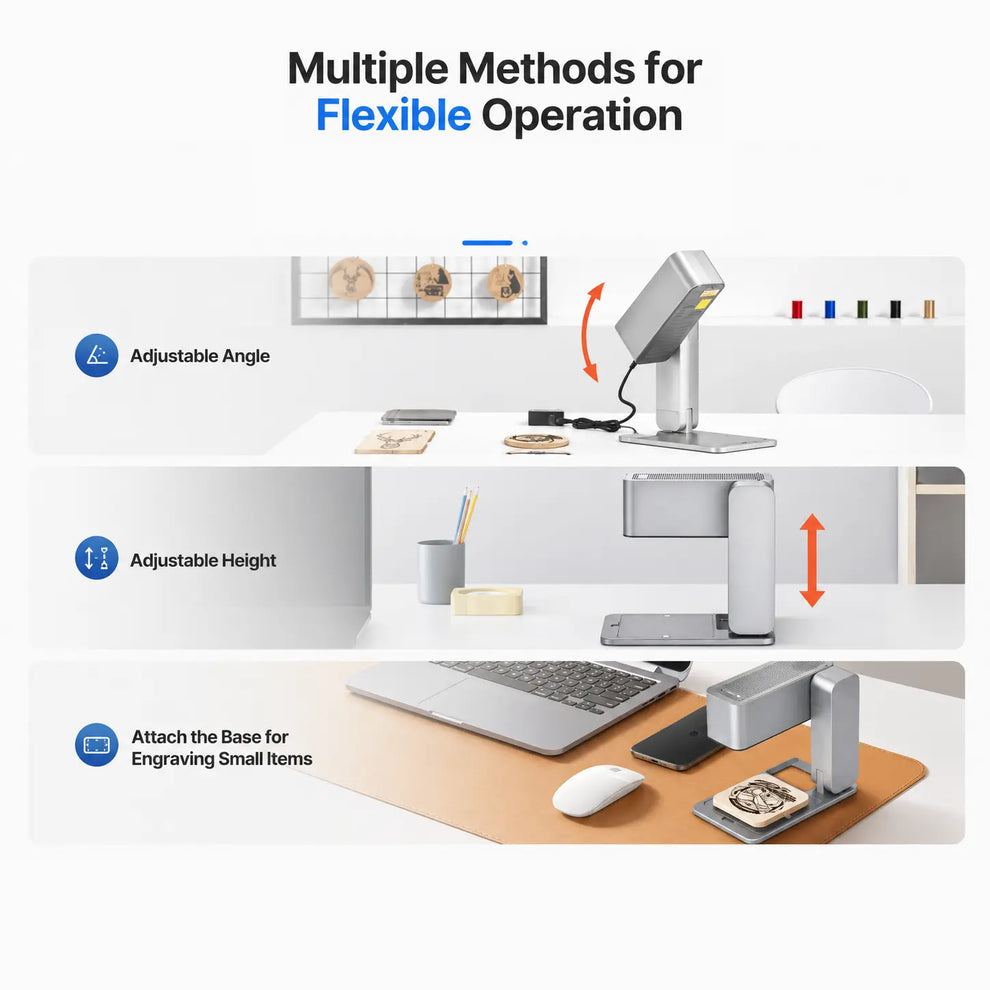 Carverall Z3 - Portable and Foldable Laser Engraver