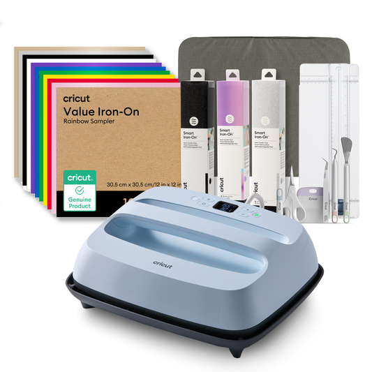Cricut EasyPress™ 3 - 30 cm x 25 cm / 12 in x 10 in + Everything Iron-On Bundle