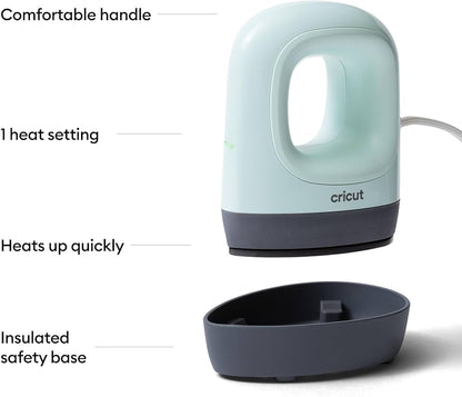 Cricut EasyPress Mini™ LT - Mint Green - Mini Heat Press