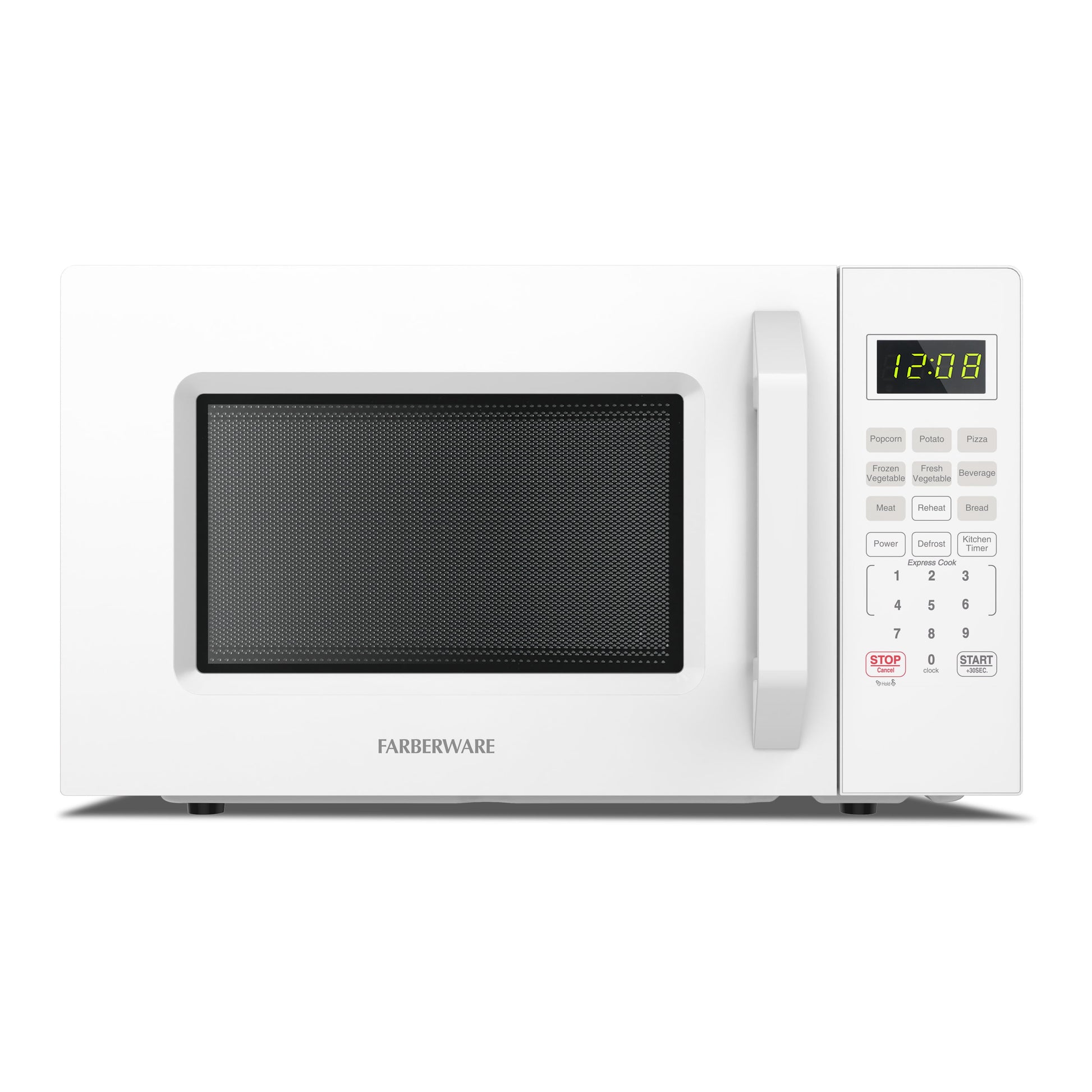 1.1 Cu. Ft. 1000-Watt Compact Microwave Oven, White