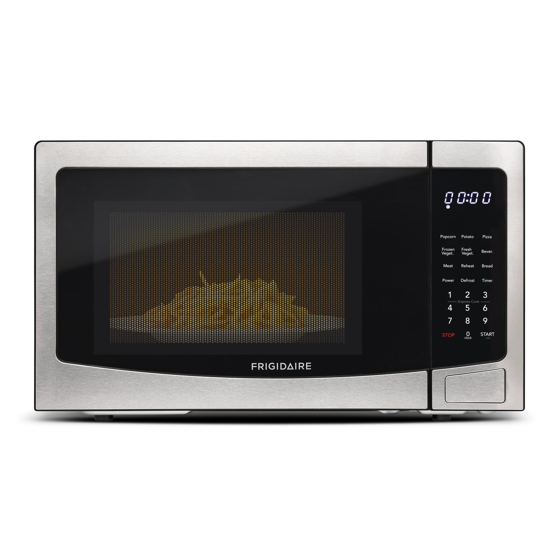 1.1 Cu. Ft Countertop Microwave Oven in Stainless Steel