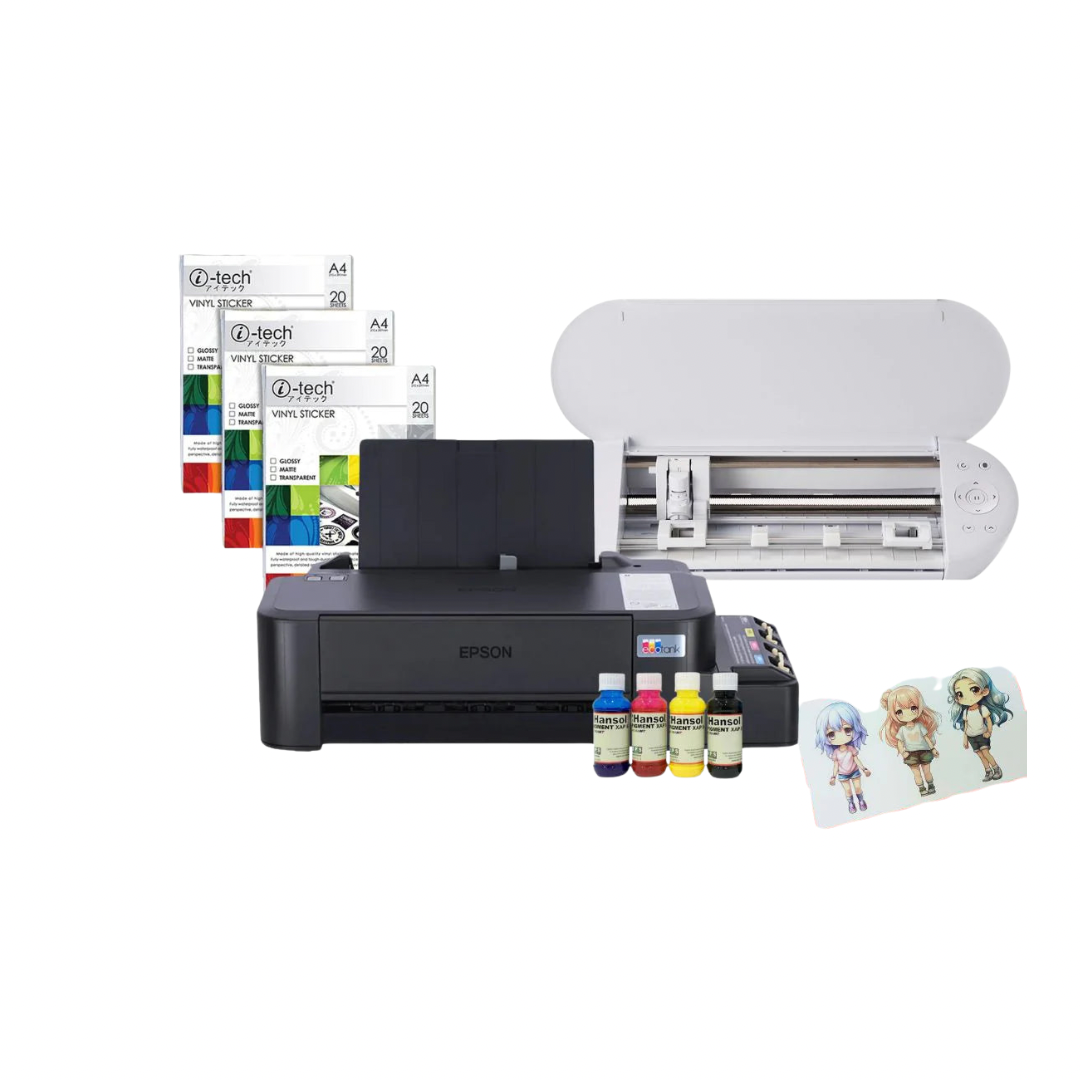 Silhouette Portrait 4 Waterproof Sticker Making Business Bundle A