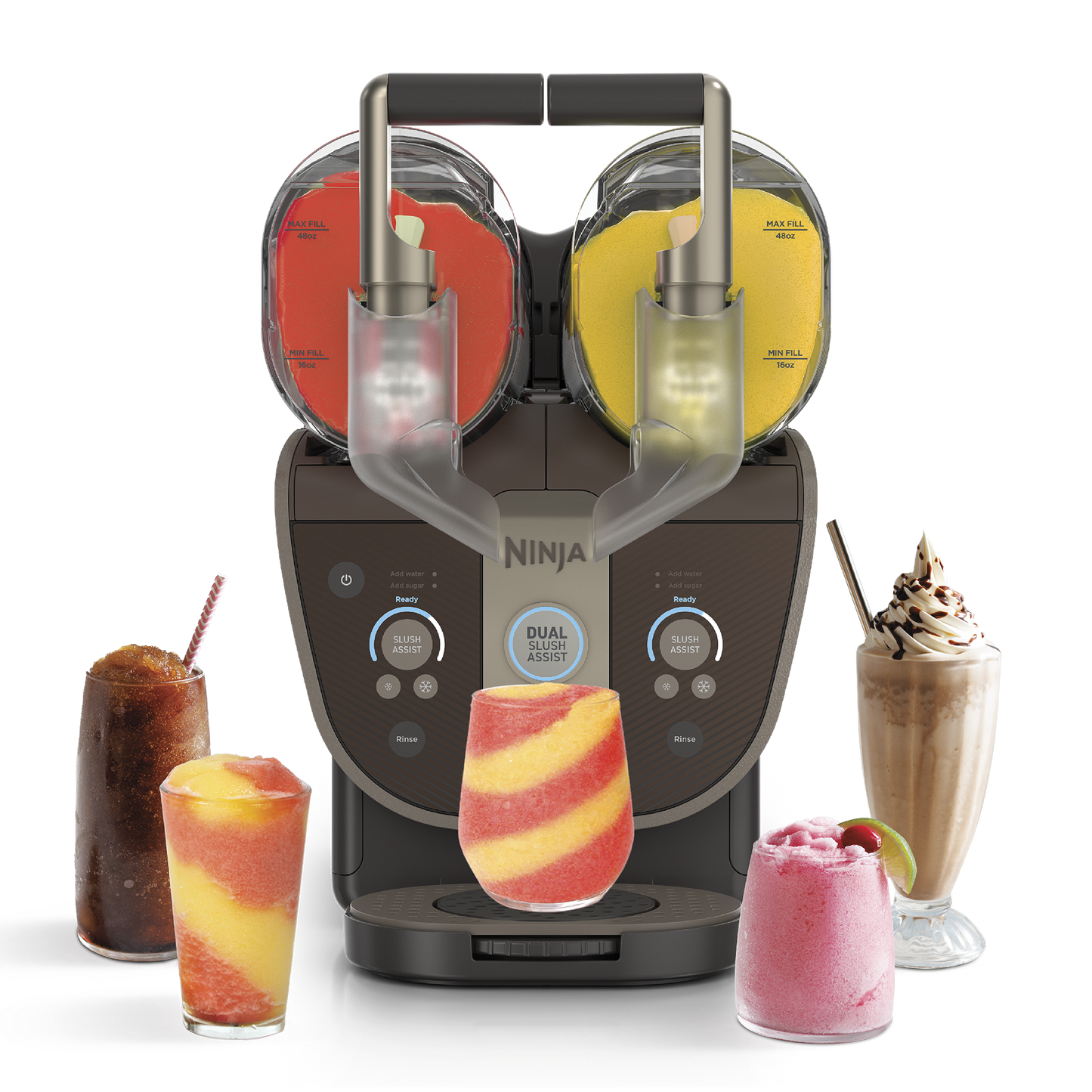 Ninja™ SLUSHi™ Twist Slushie Machine in Taupe, 10+ Servings