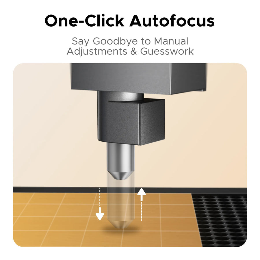 OMTech Polar Lite 55W Desktop CO2 Laser Engraver and Cutter