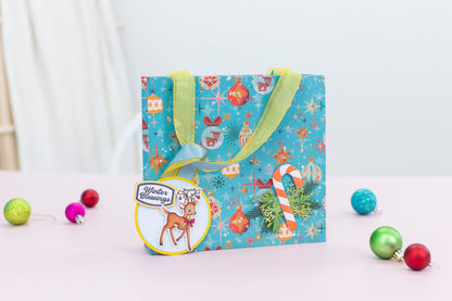 Crafter'S Companion Retro Christmas Collection Stamp & Die Set - Reindeer