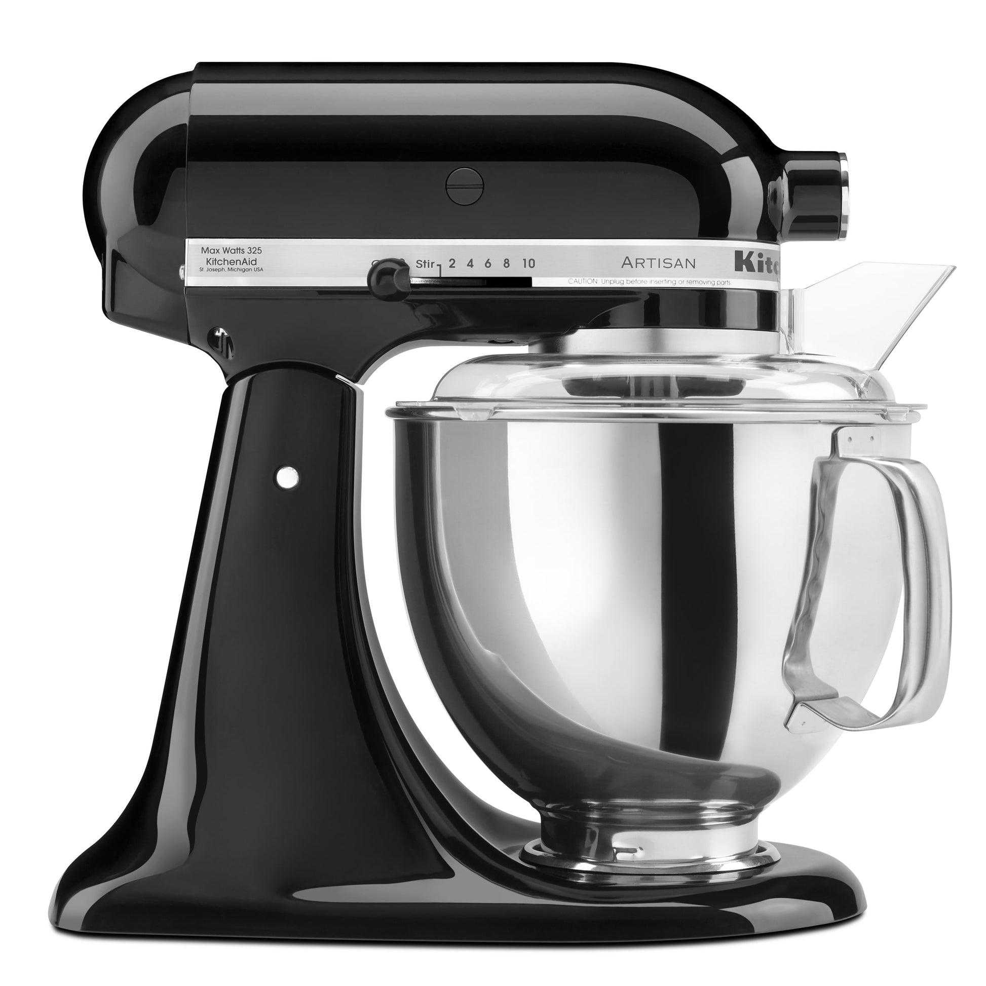 ® Artisan® Series 5 Quart Tilt-Head Stand Mixer, Onyx Black, KSM150PS
