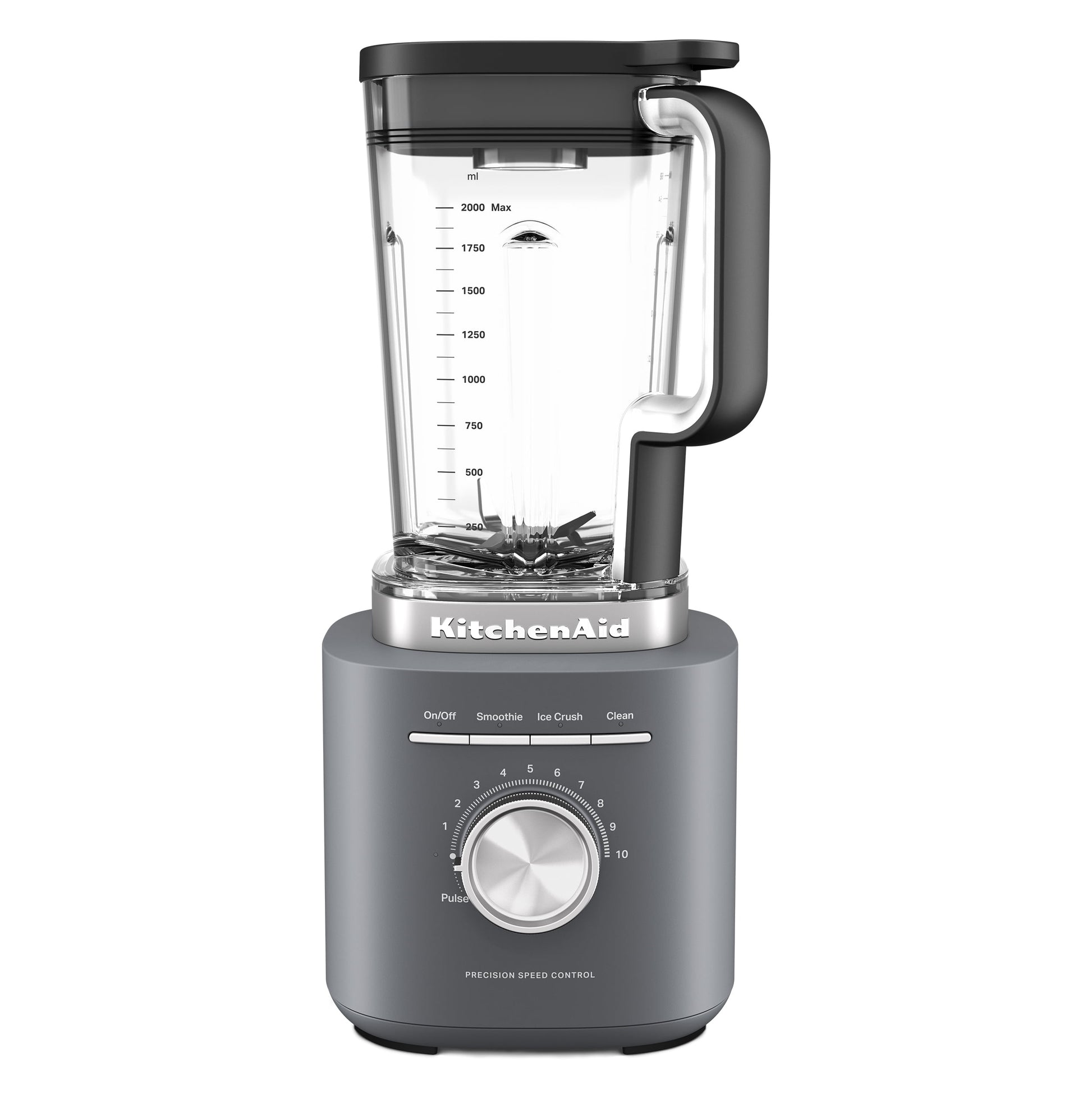 68 Oz Pure Power Blender, 1700 Watt Peak Power*, Matte Charcoal Grey