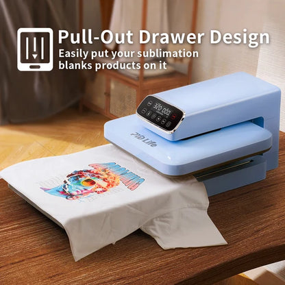 AH15 AUTO Heat Press 15x15 Inch Flat T Shirt Heat Press Machine for Heat Transfer Christmas Ornaments Tote Bag DTF HTV Vinyl(Shipping from China)