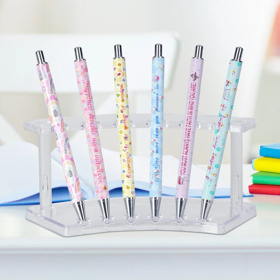 PYD Life Pen Heat Press Machine Bundle With Sublimation Pens Blanks,Heat Tape,Wrapping Measuring Too
