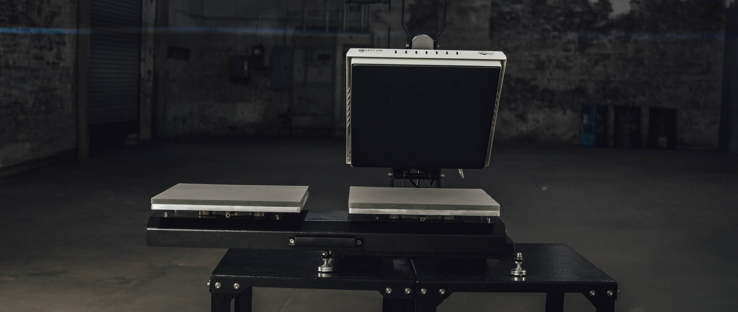 16" X 20" Double Station Auto-Open Heat Press Stand Bundle
