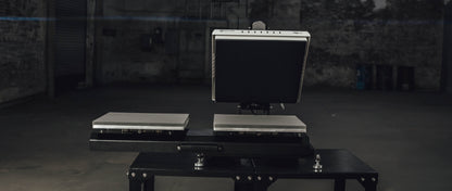 16" X 20" Double Station Auto-Open Heat Press Stand Bundle
