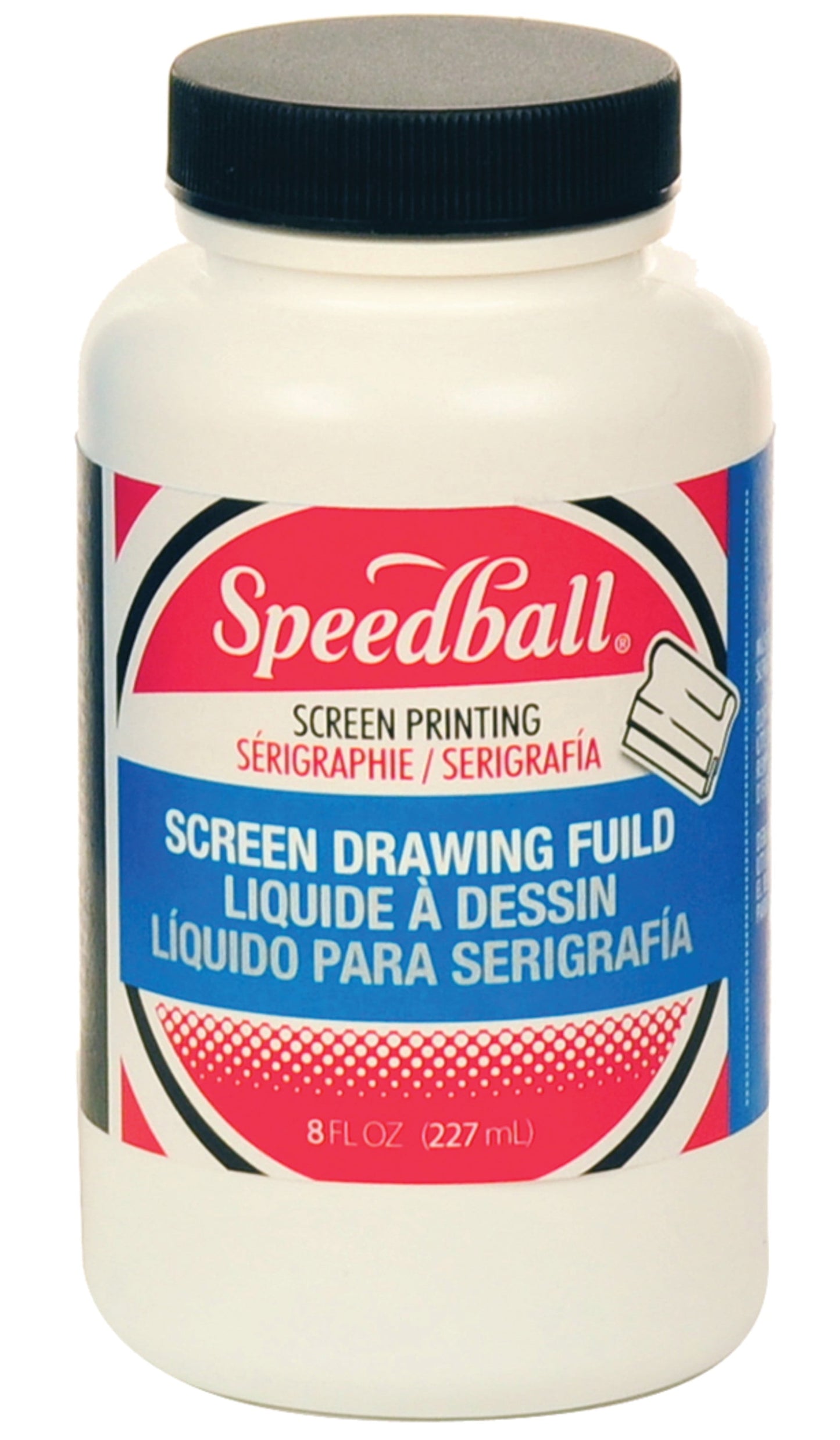 Screen Drawing Fluid, 8 Oz.