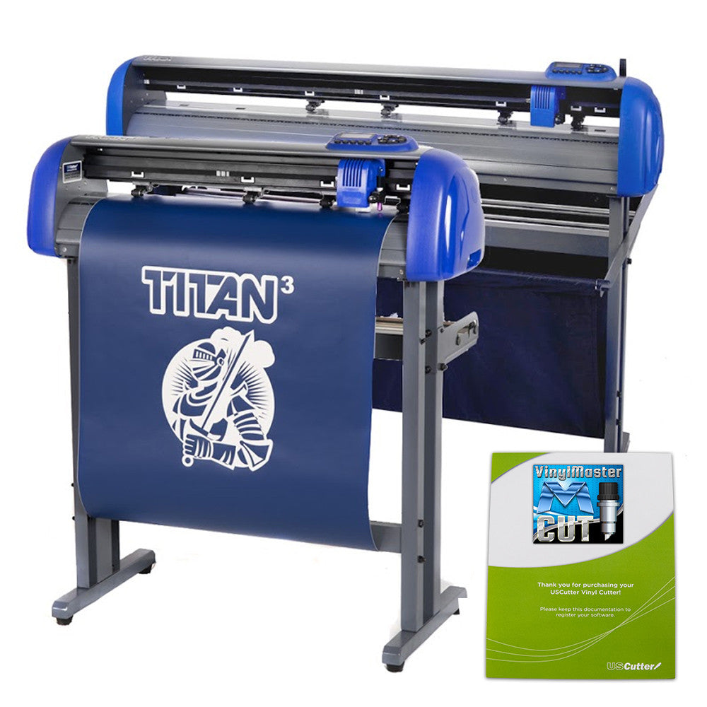 USCutter TITAN 3 ARMS Contour Cutting Vinyl Cutter - 28" | 53" | 68"