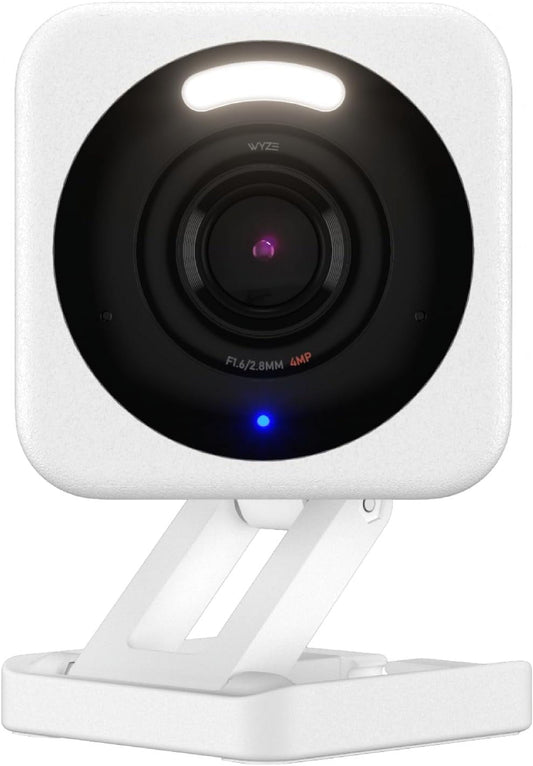 Cam V4 2.5K QHD Smart Home Wifi Security Camera Indoor/Outdoor, Motion Detection, Color Night Vision and Spotlight