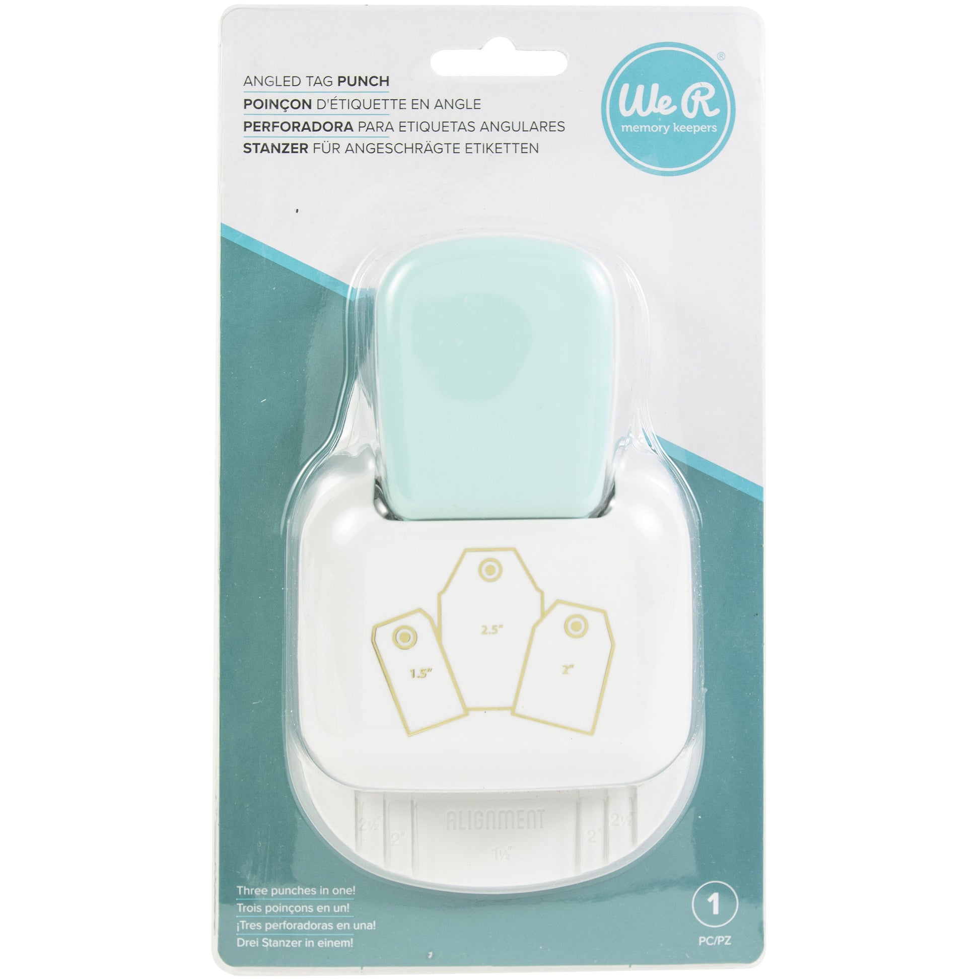 3 in 1 Punch - Angled Tags