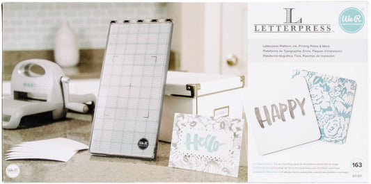 We R Memory Keepers Letterpress Starter Kit-