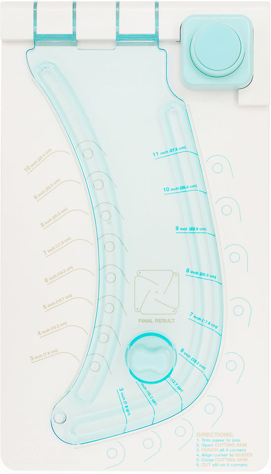 Pinwheel Punch Board Makes 20 Sizes