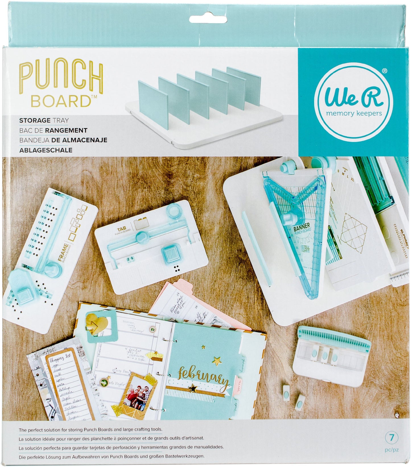 We R Memory Keepers Punch Board Storage Craft Kit